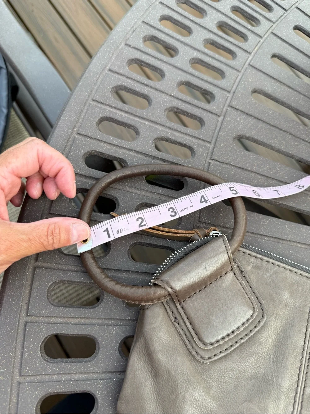 Hobo Leather wristlet.